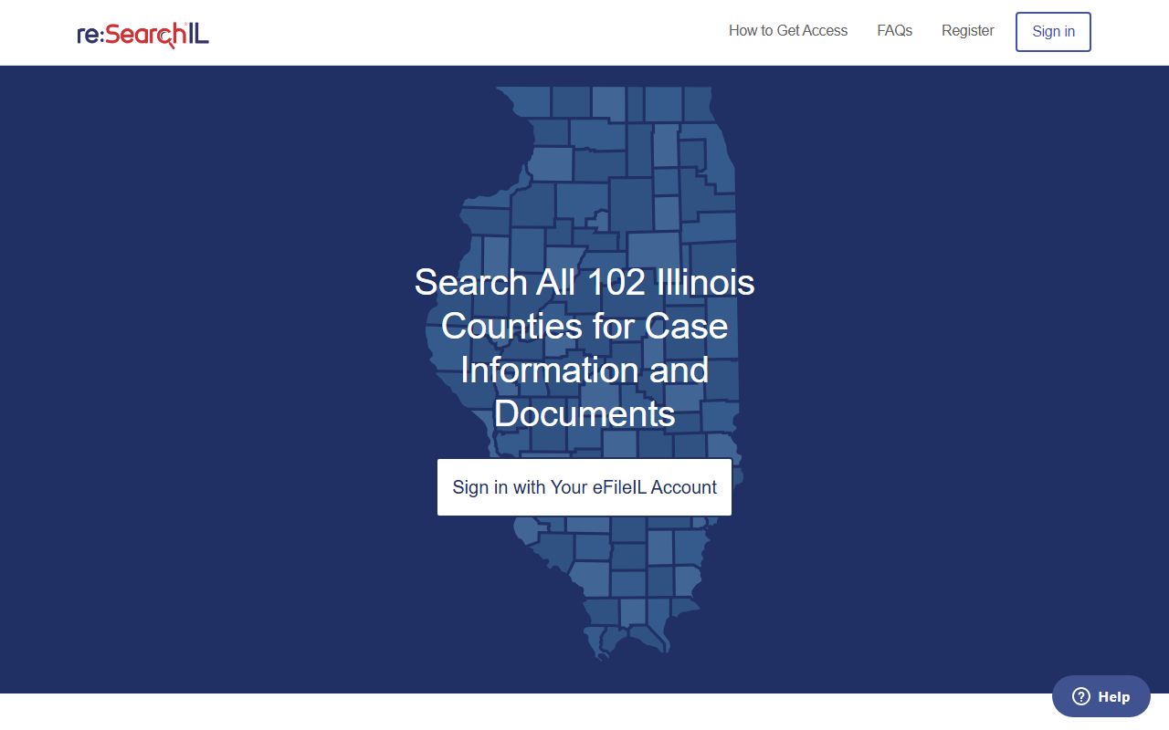 Gallatin County court records after arrest reSearchIL login page